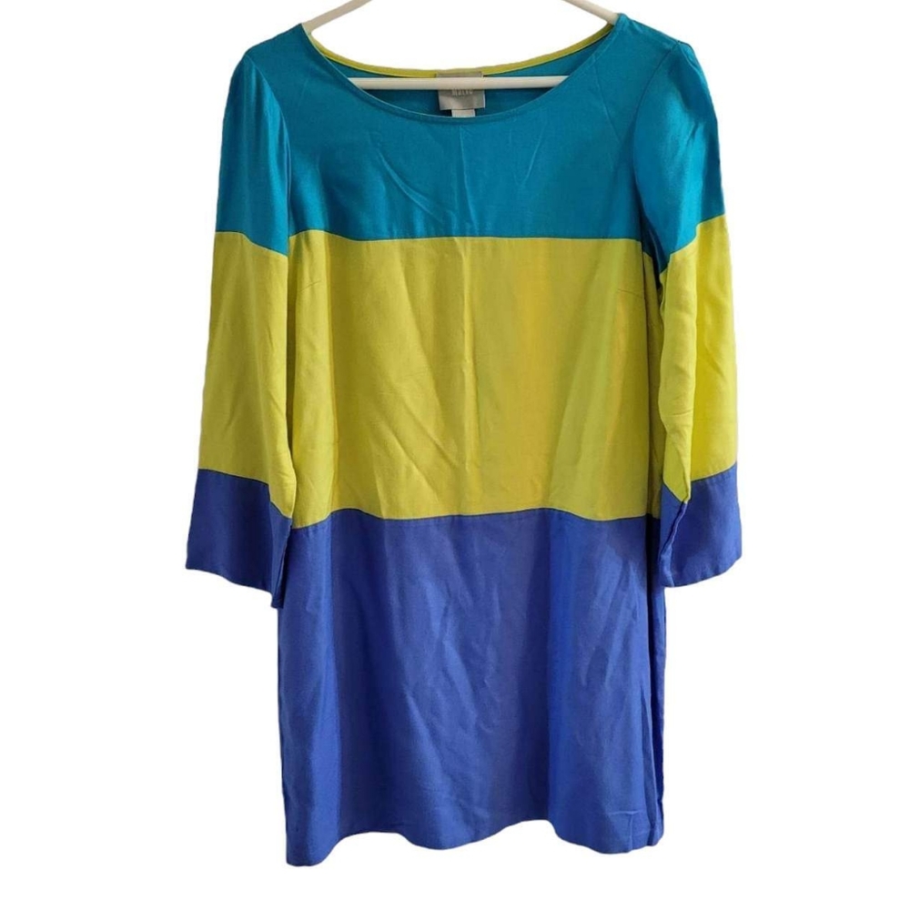 Anthropologie Maeve Color Block Dress Size 12